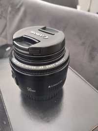 Canon Lens EF 50mm 1:1.8 II + szkiełko close up +10