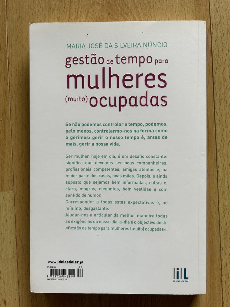 Livro “Gestão de tempo para mukheres muito ocupadas