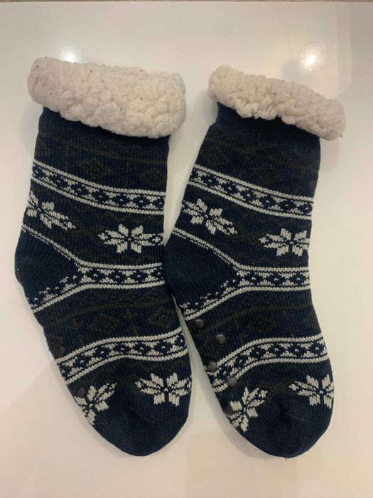 Ciepłe góralskie skarpety, rozm. ok. 26