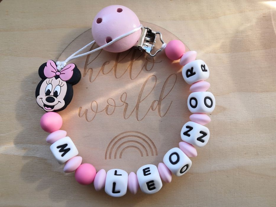 Prende chupetas silicone