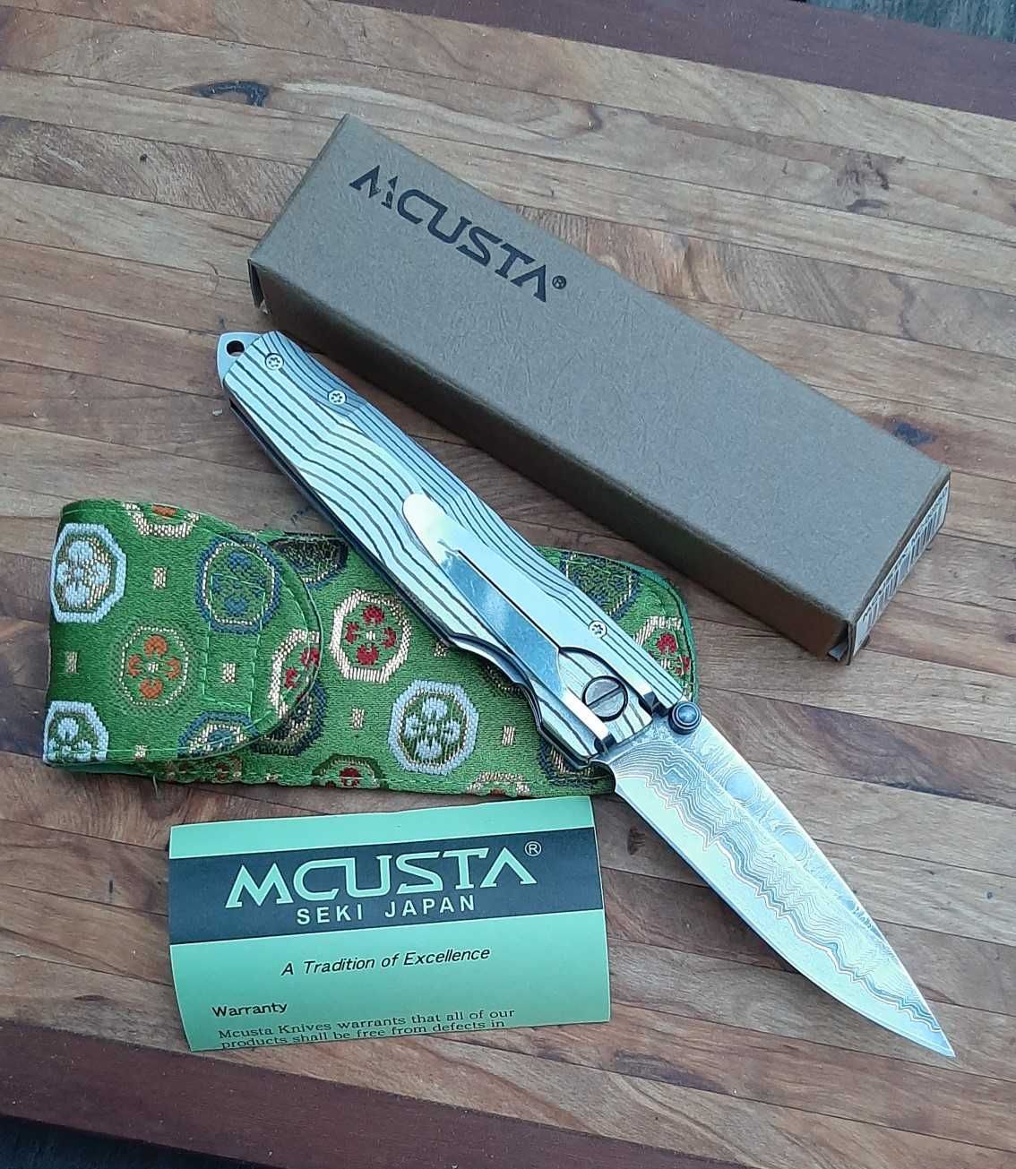 nóż składany MCUSTA 0050D