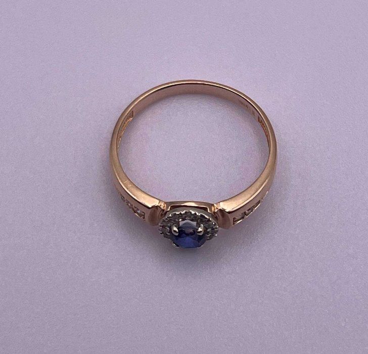 Золота каблучка, вага 1,92 грам Арт. 781