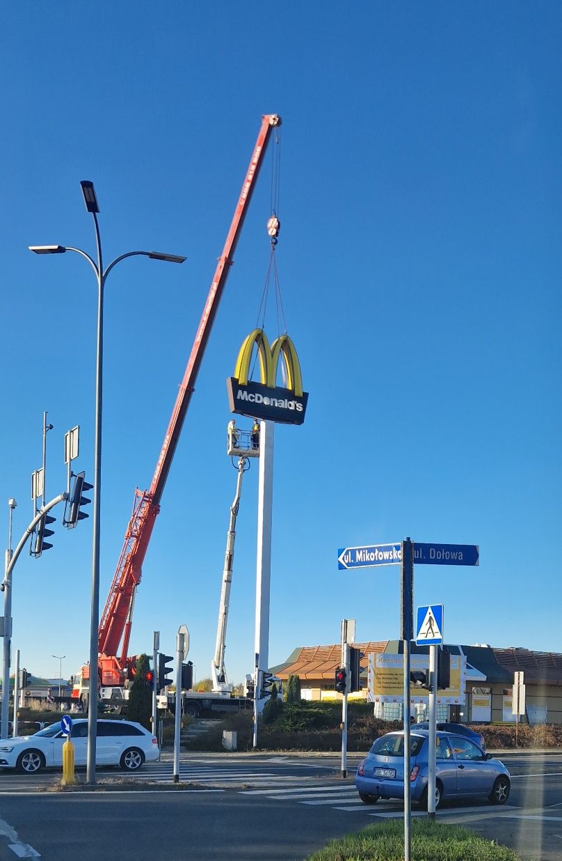 Dźwig Usługi Dźwigowe Wynajem