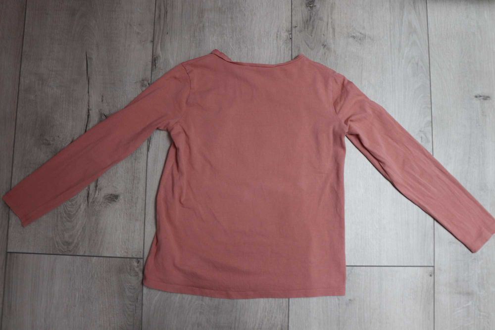 Bluzka wzór kot kolor różowy H&M r. 134/140