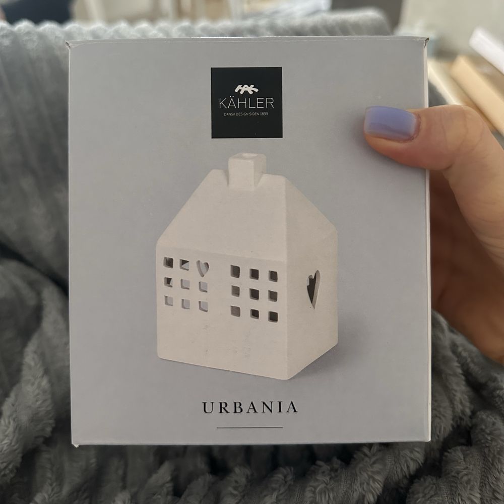 Свічник Kähler Urbania Lighthouse будиночок керамічний подарунок