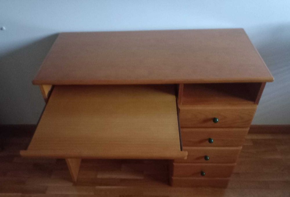 Secretária madeira de carvalho