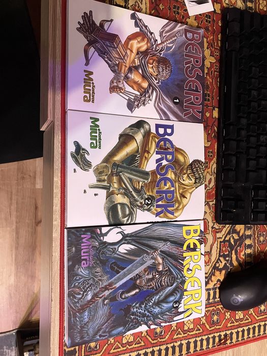 BERSERK manga TOM 1,2,3 polskie wydanie
