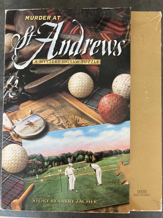 Puzzle 1000 elementów z zagadką kryminalną