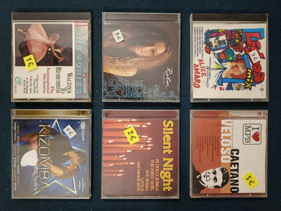 Lote de 48 CD's ( os melhores l )