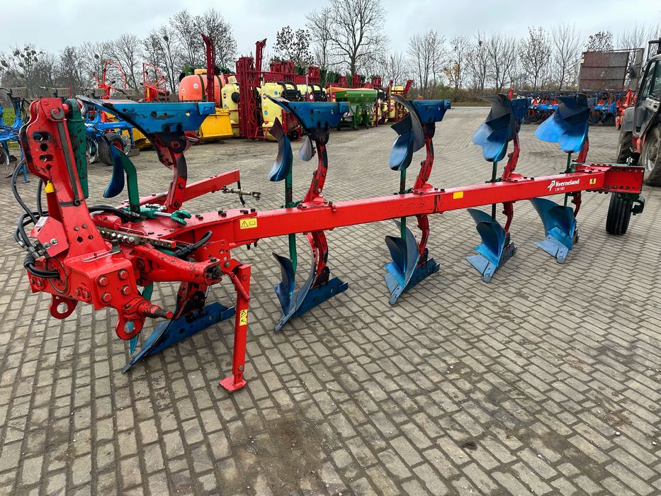 Pług 5 skibowy obrotowy Kverneland LM 100 pacomat SUPER STAN