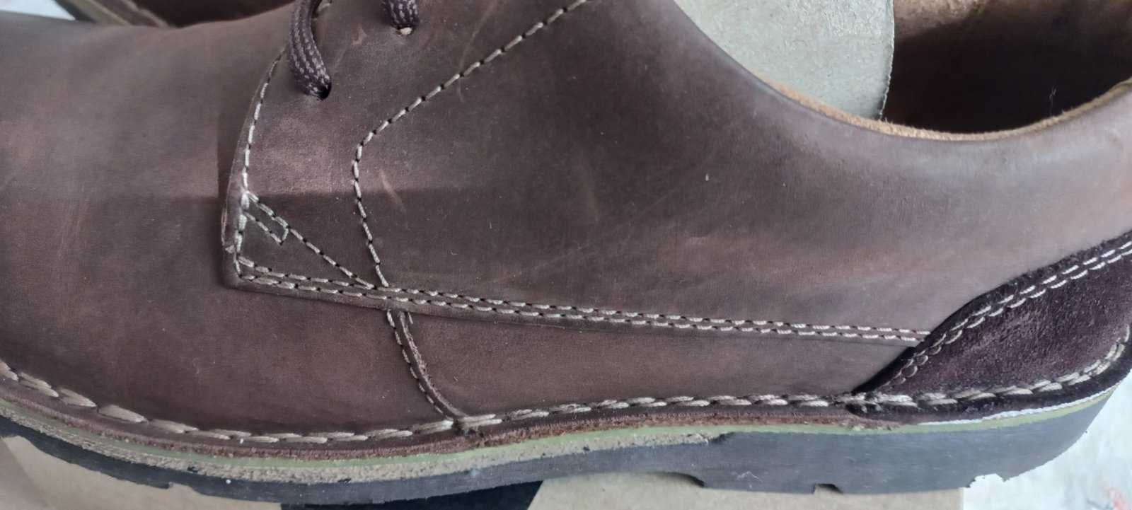 Туфлі чоловічі Clarks Edgewick Plain темно-коричневі розмір 44,5