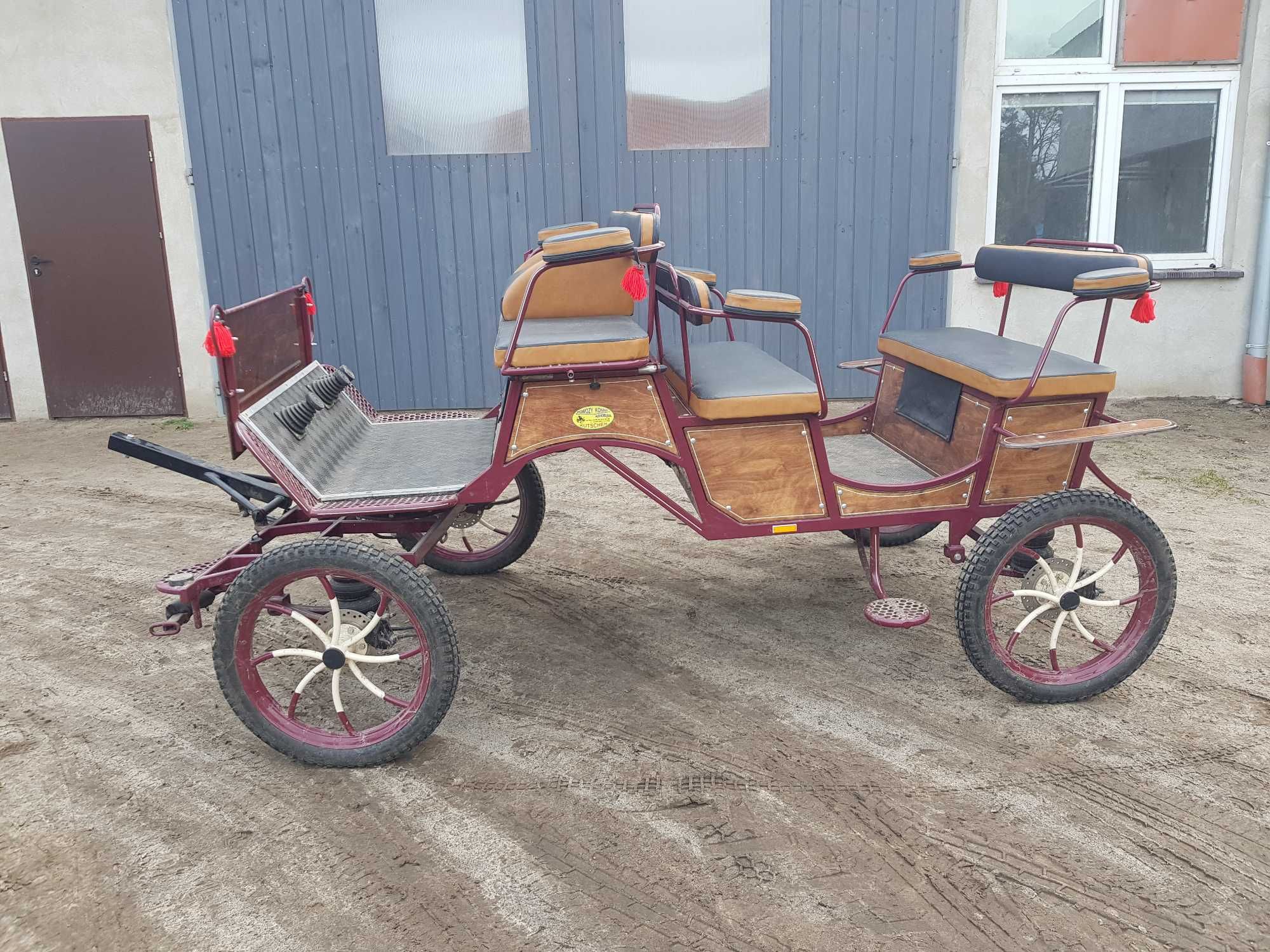 Bryczka do koni, dużych kucy