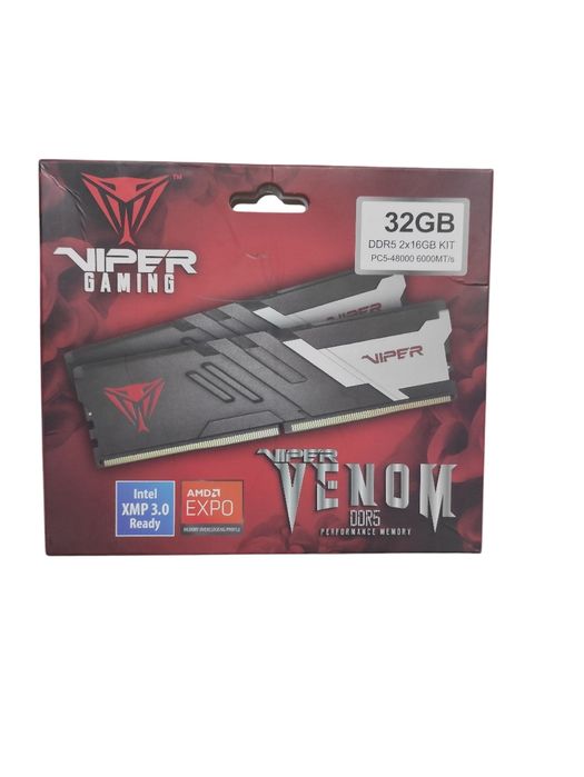 Na Lewara Pamięć RAM Patriot Viper Venom DDR5 32gb 2x16gb 6000MT/s