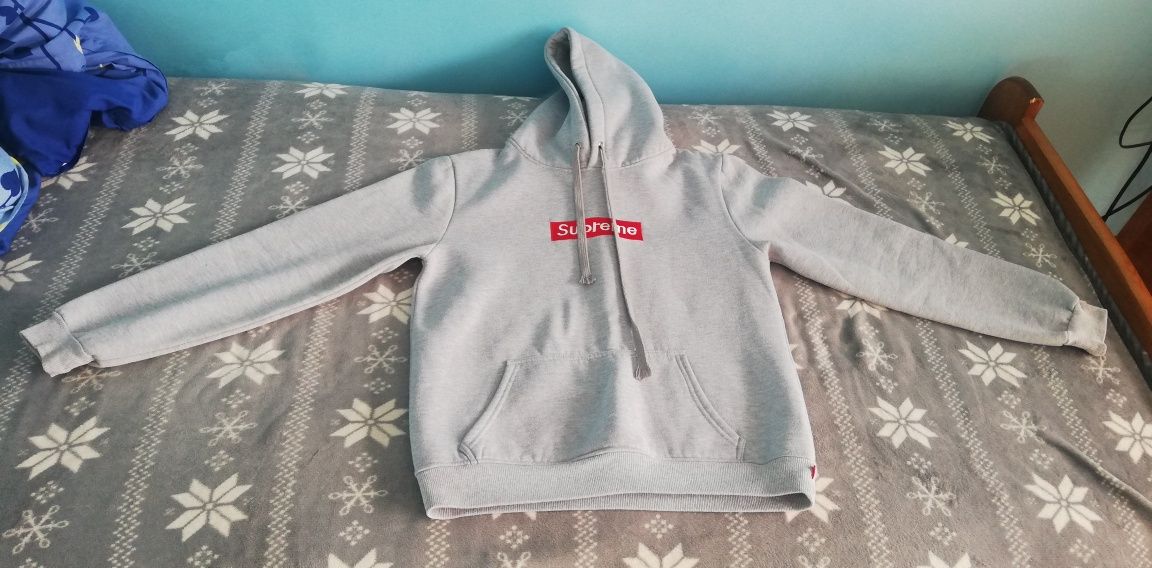 Bluza supreme kolor szary