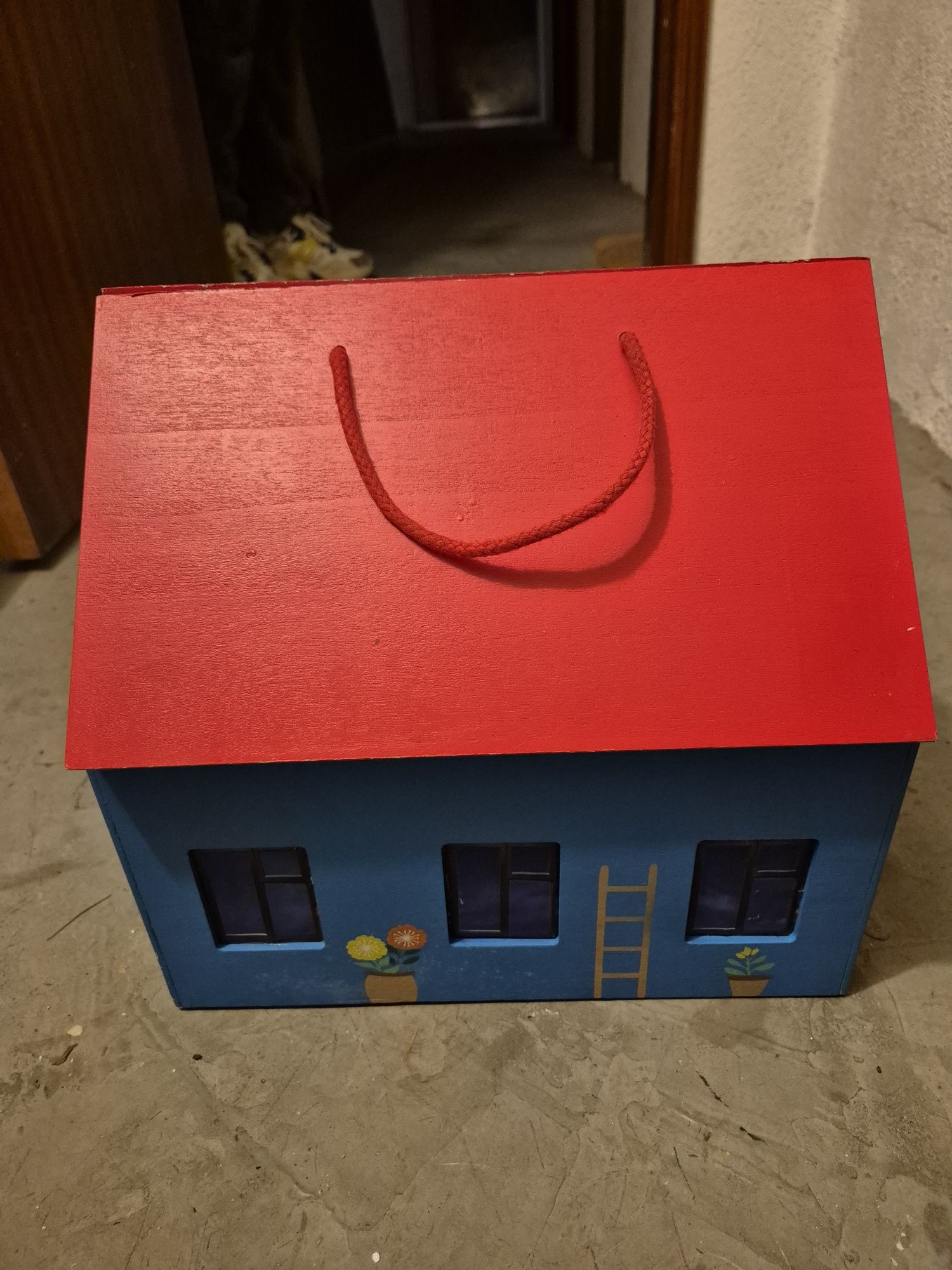 Casa de brinquedo.