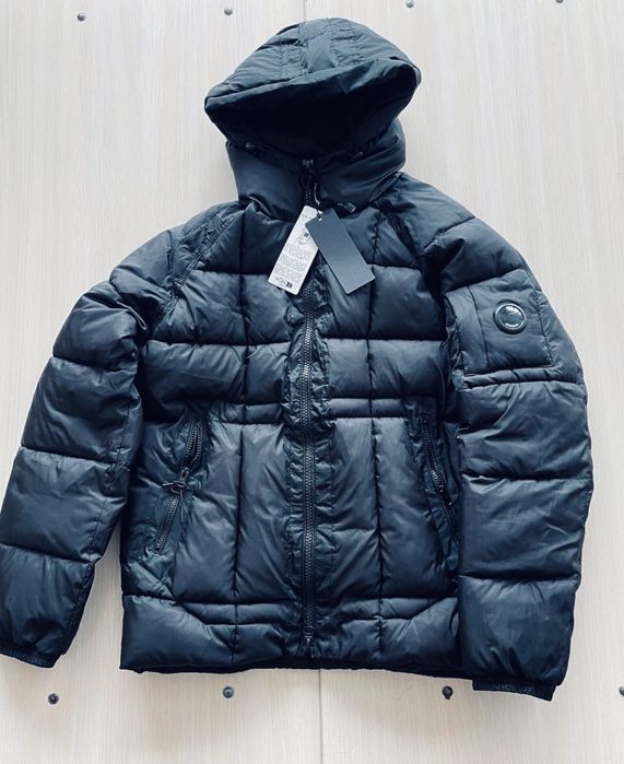 Пуховик,курта Cp company,сп компани,сп чорна на зиму,чоловічий пуховик