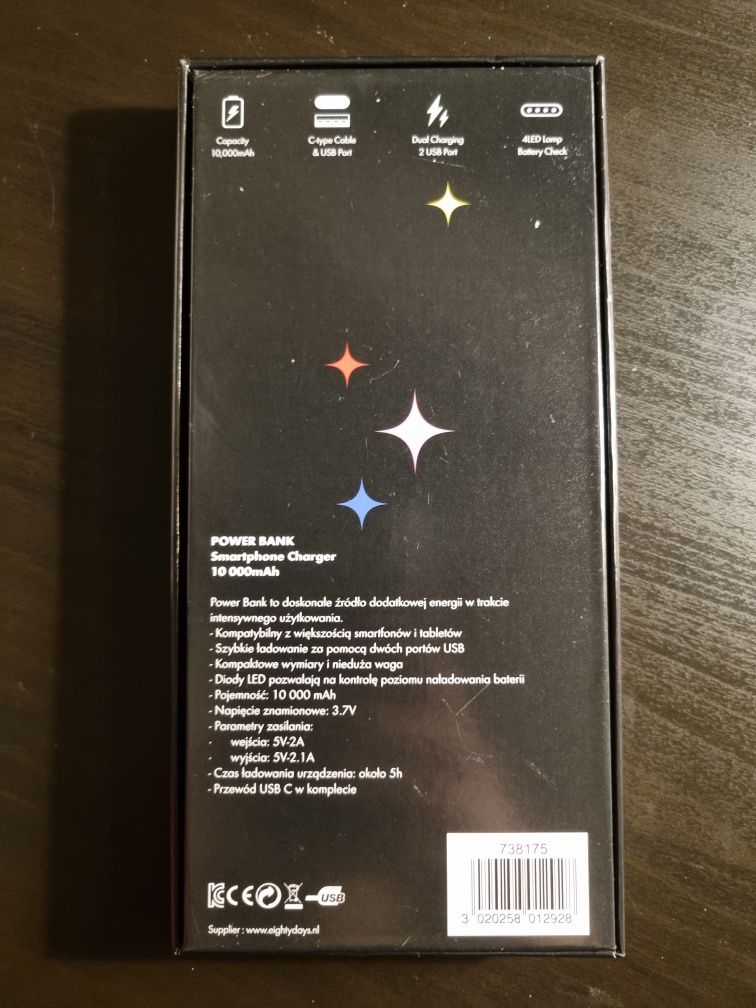 NOWY powerbank Sephora 10000 mAh