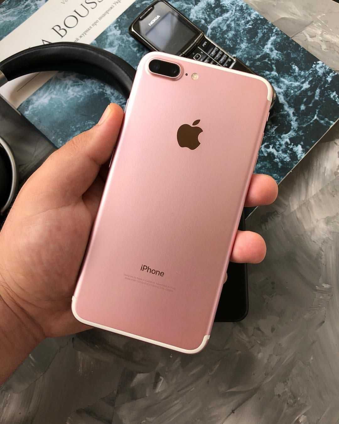Iphone 7 plus rosa dourado 128GB (como novo)