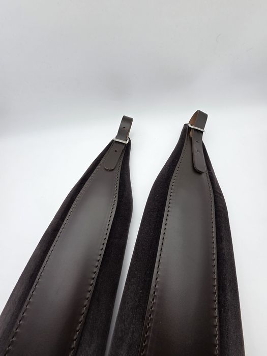 Włoskie pasy nośne do akordeonu brown/welur 120b L10