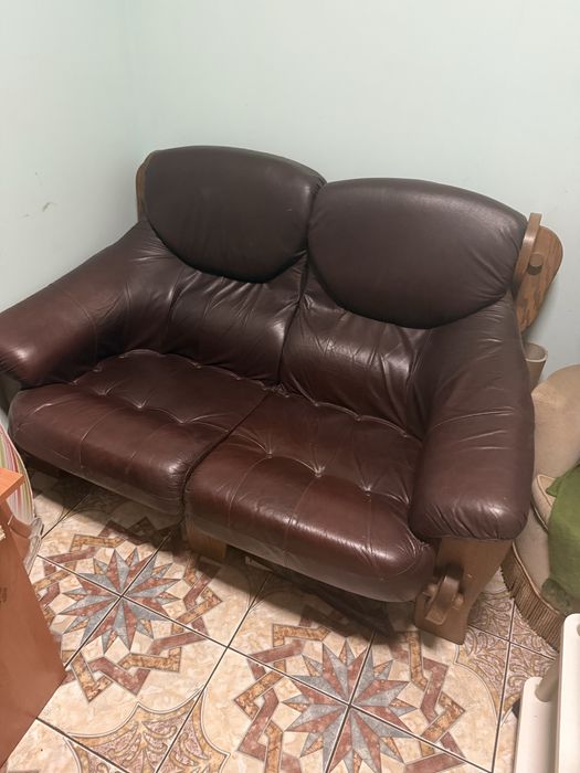 Sprzedam skórzaną sofę