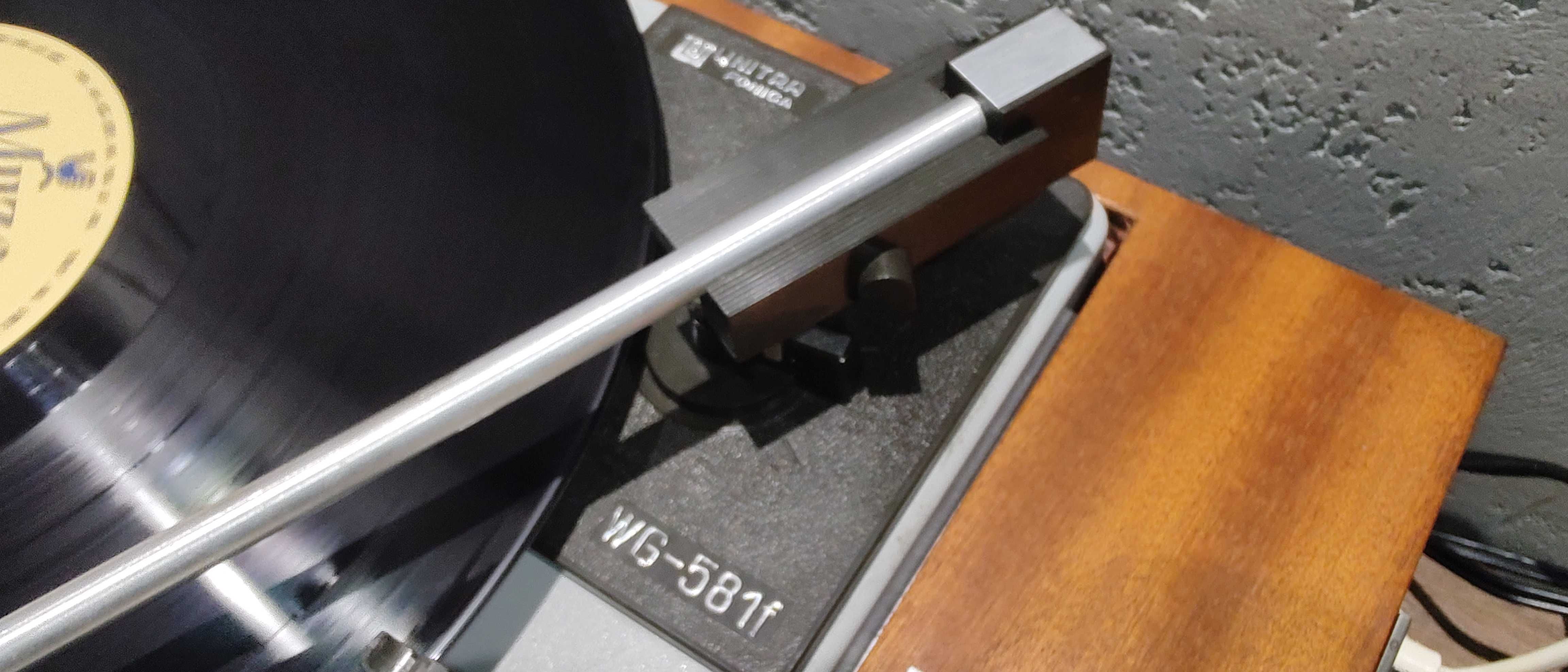 Gramofon UNITRA WG-581F - po renowacji