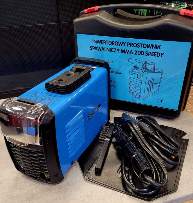 Spawarka MMA 200 SPEEDY z Walizką Sherman elektrodowa