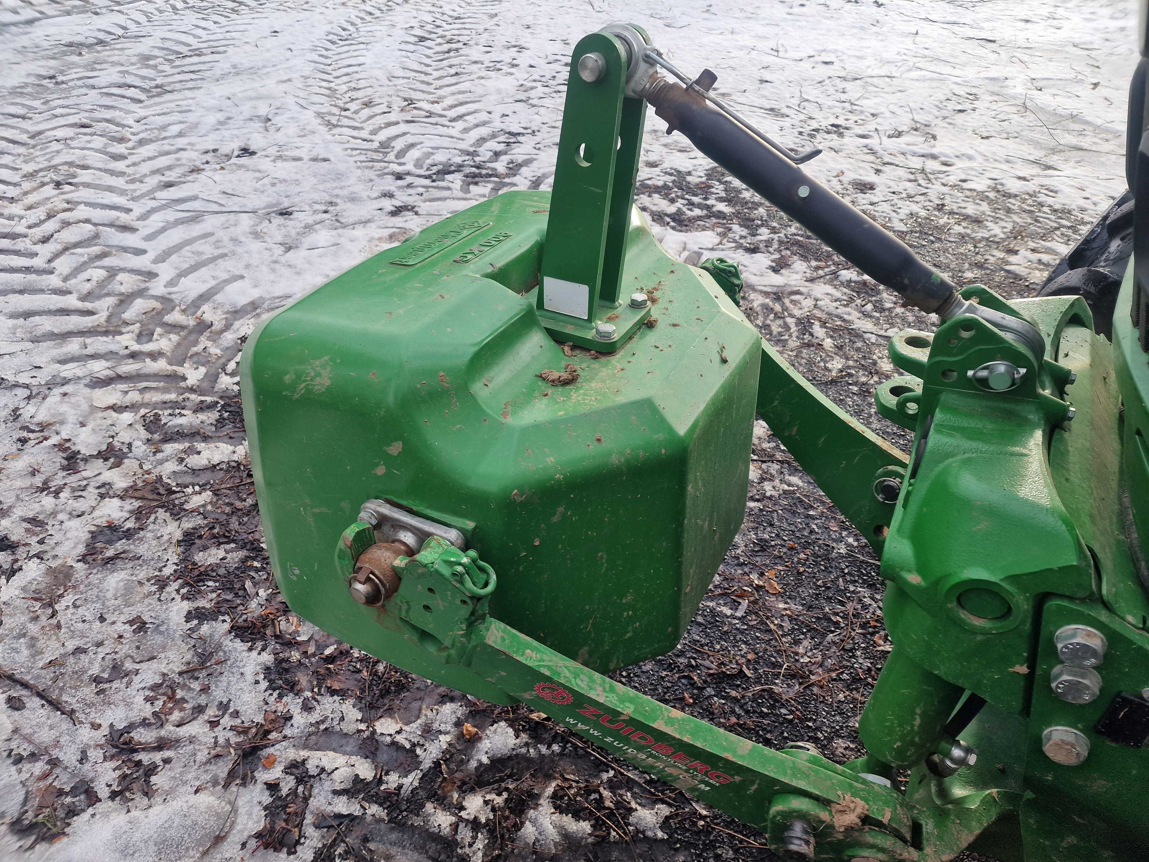 Obciążnik ciężarek balast magnetyt john deere case holland fendt 900kg