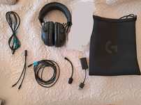 [COM FIOS] Auscultadores Headset Logitech Pro X Wired 7.1 sorround