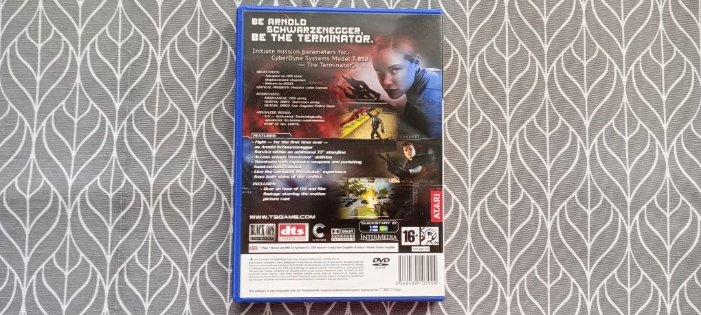 Gra Terminator 3 na konsolę PS2