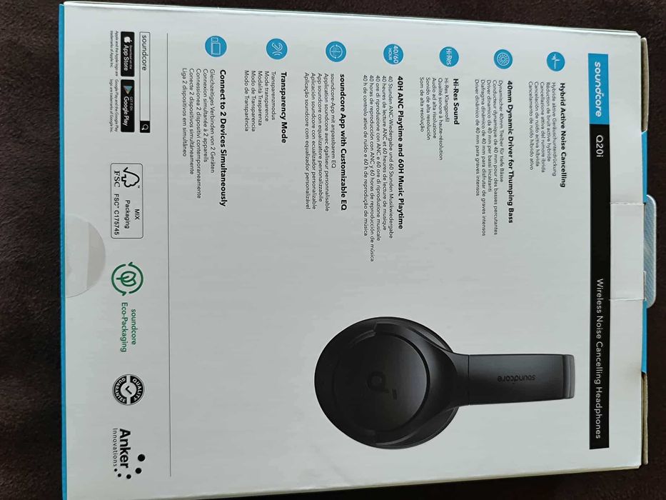 Słuchawki bluethooth SOUNDCORE Q20i z ANC