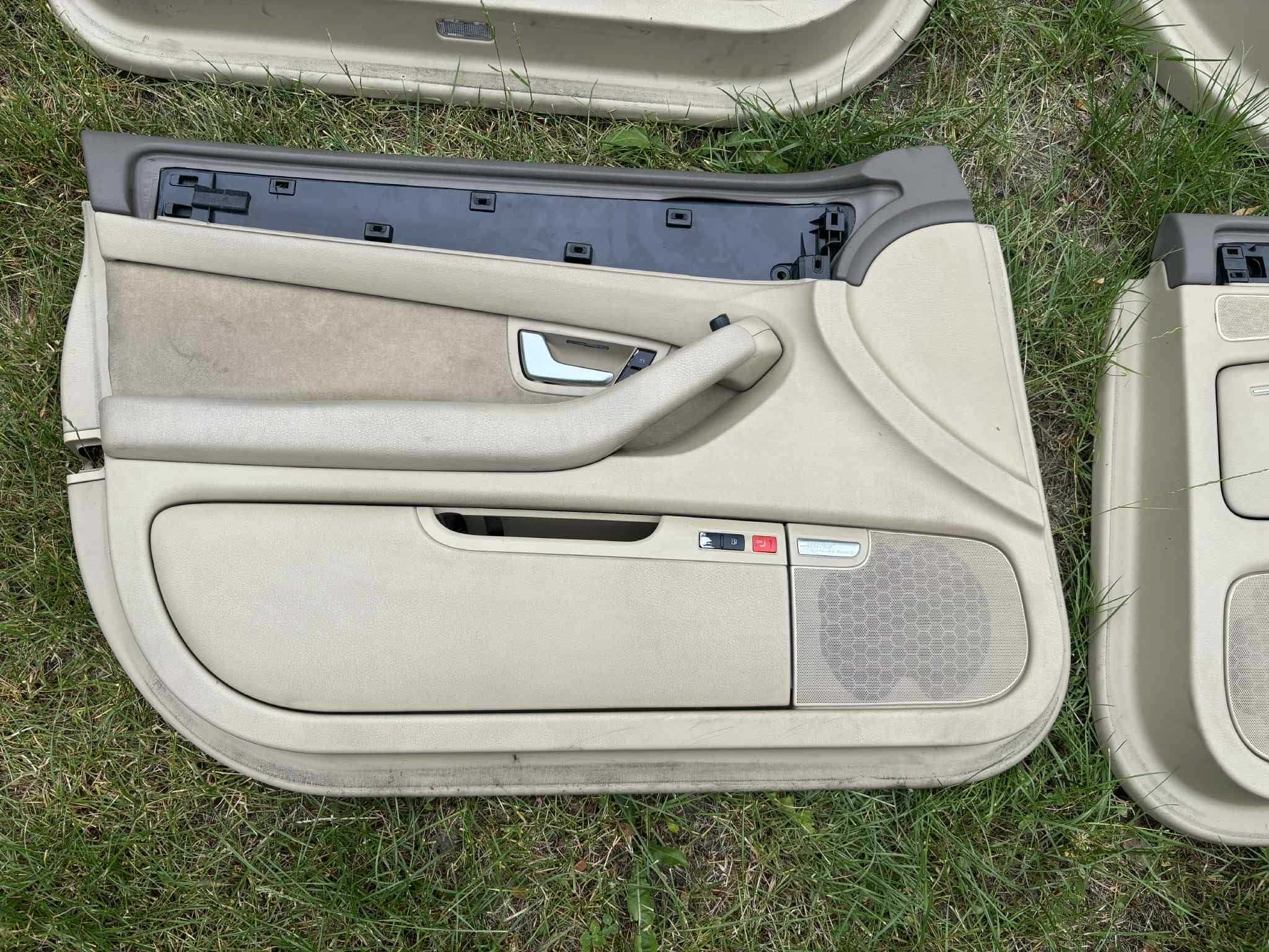 Boczki Audi A8 D3 LONG Ambiente , Bose, Rolety , Sterowanie Kanapa