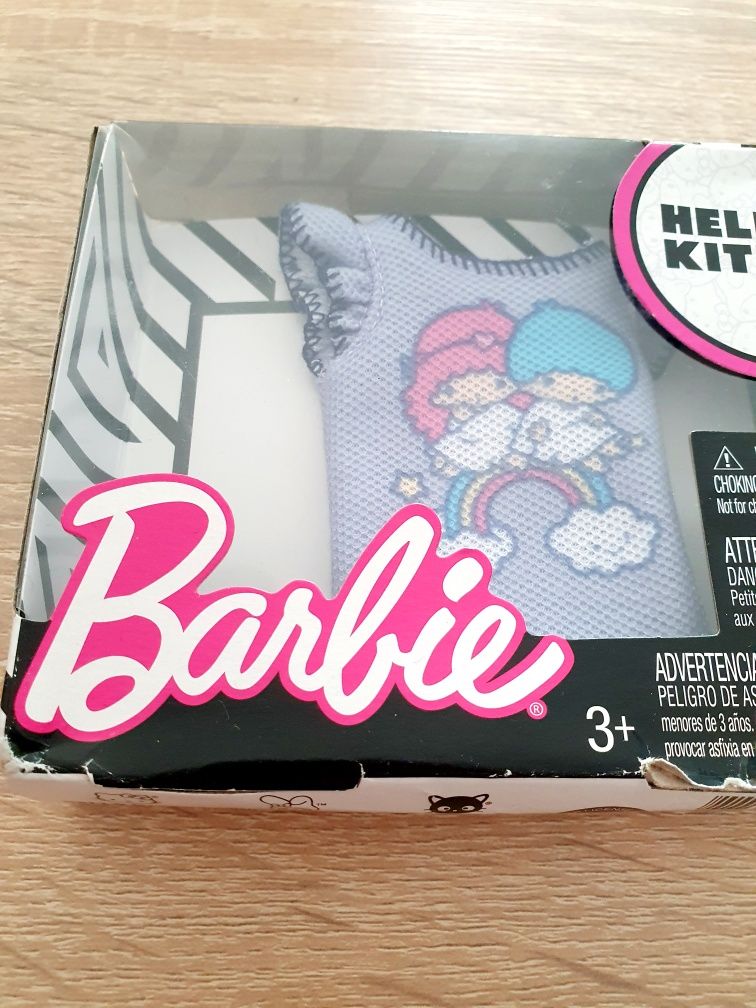 Bluzka dla lalki Barbie Hello Kitty nowa