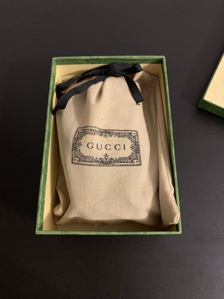 Gucci marmont mini czarna torebka skorzana