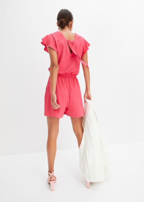 B.P.C kombinezon różowy letni 32/34.