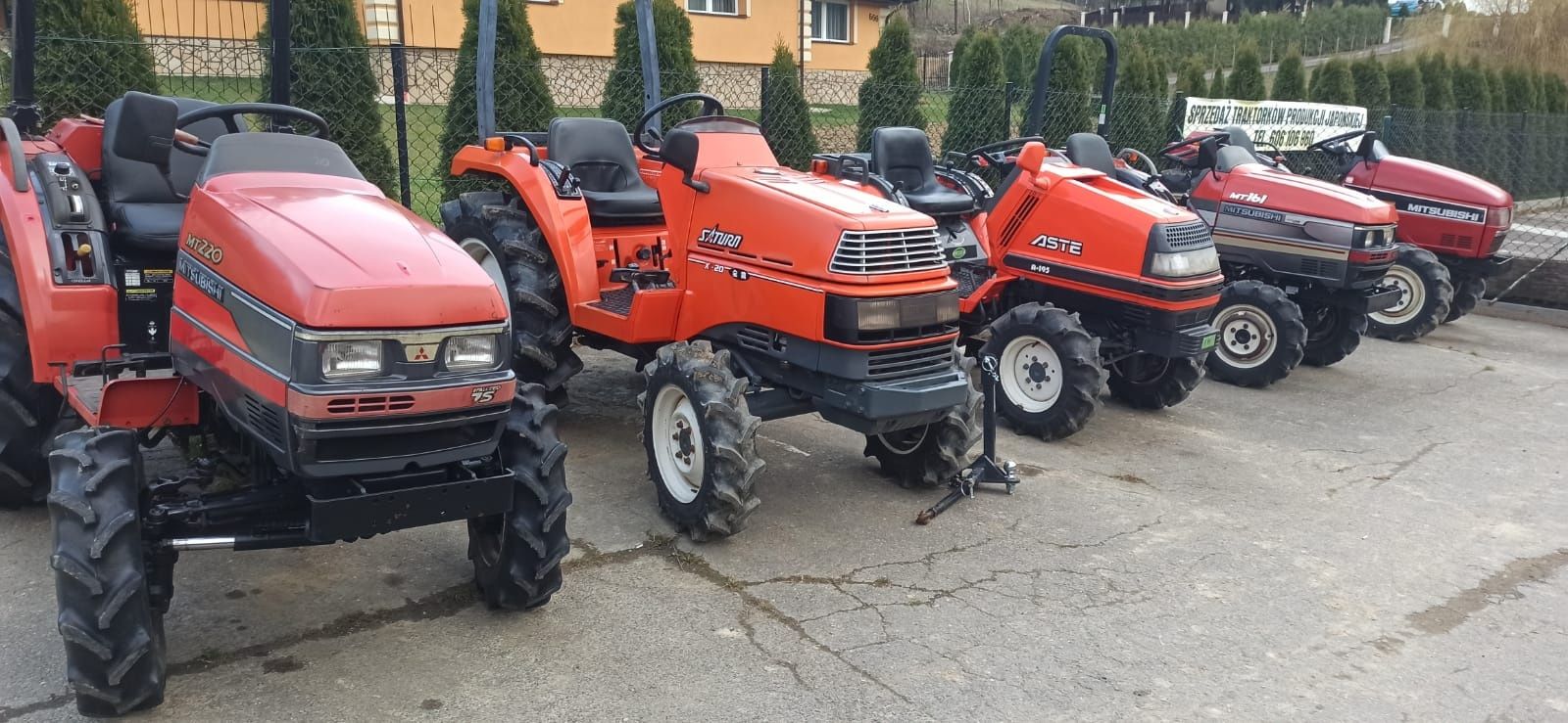 Traktorek japoński yanmar F-200