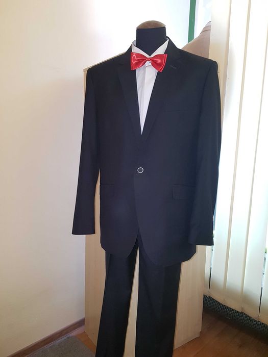 Garnitur granatowy 188 cm  wzrostu