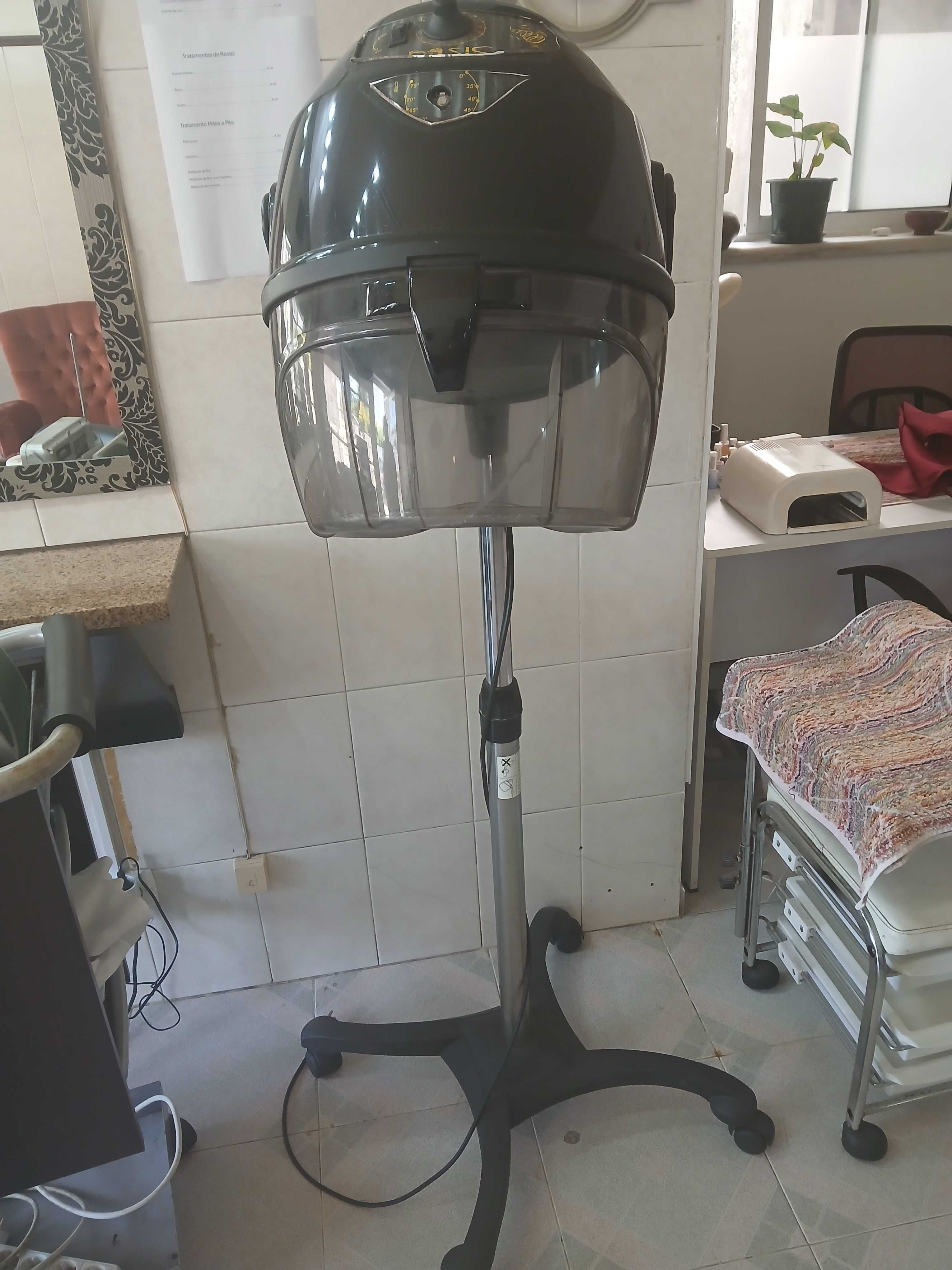 Secador de cabelo de pé