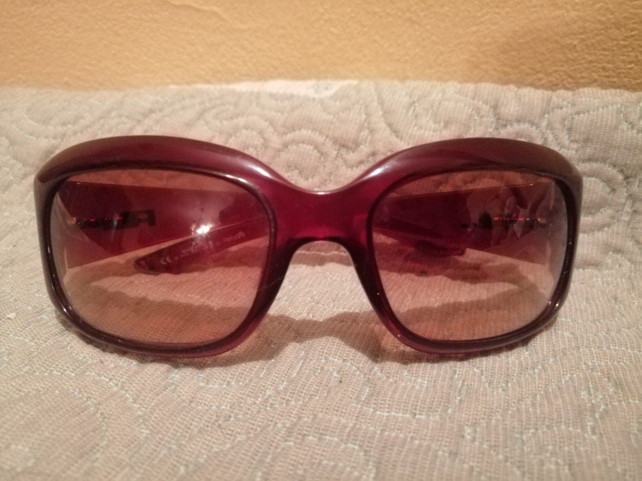 Ralph Lauren okulary burgund przeciwsłoneczne