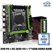 Xeon E5 2650 V4 + ZSUS X99 P4 LGA2011 + DDR4 16GB