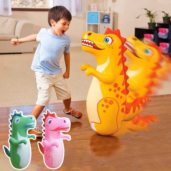 Боксерська груша для дітей 90 см / Неваляшка / Швидкий відскок 3-6 рок