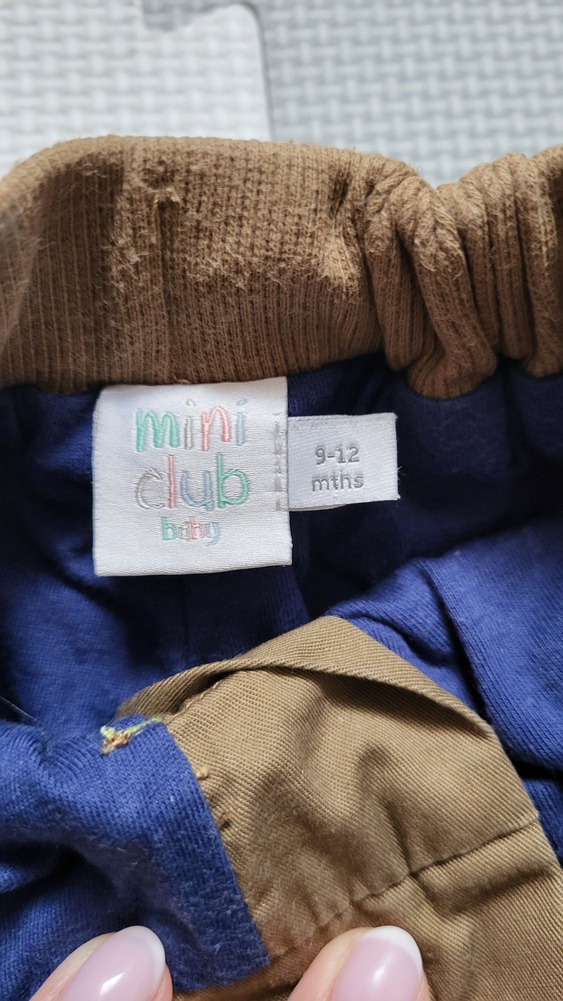 Spodnie niemowlęce Mini Club Baby 9-12ms
