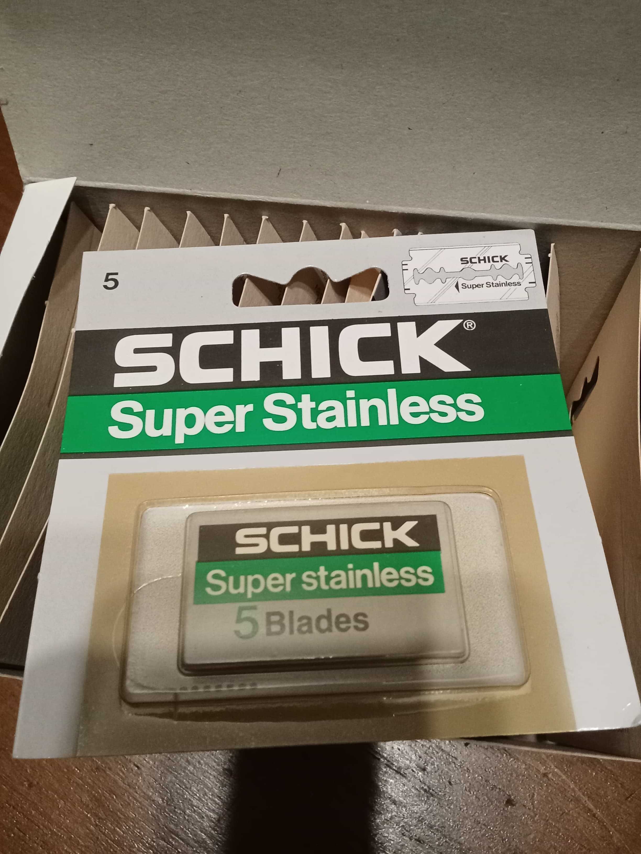 Lâminas da barbear Schick Super Stainless