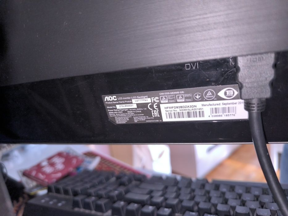 Monitor 4K AOC U2777 PQU Stan idealny