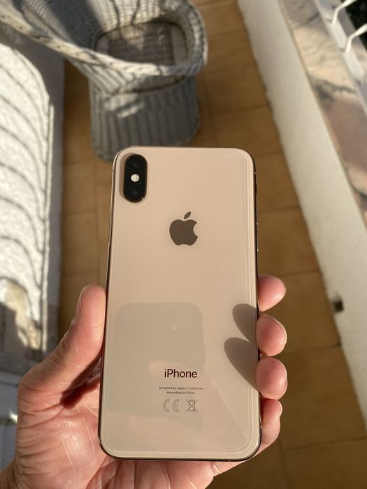 iPhone X dourado
