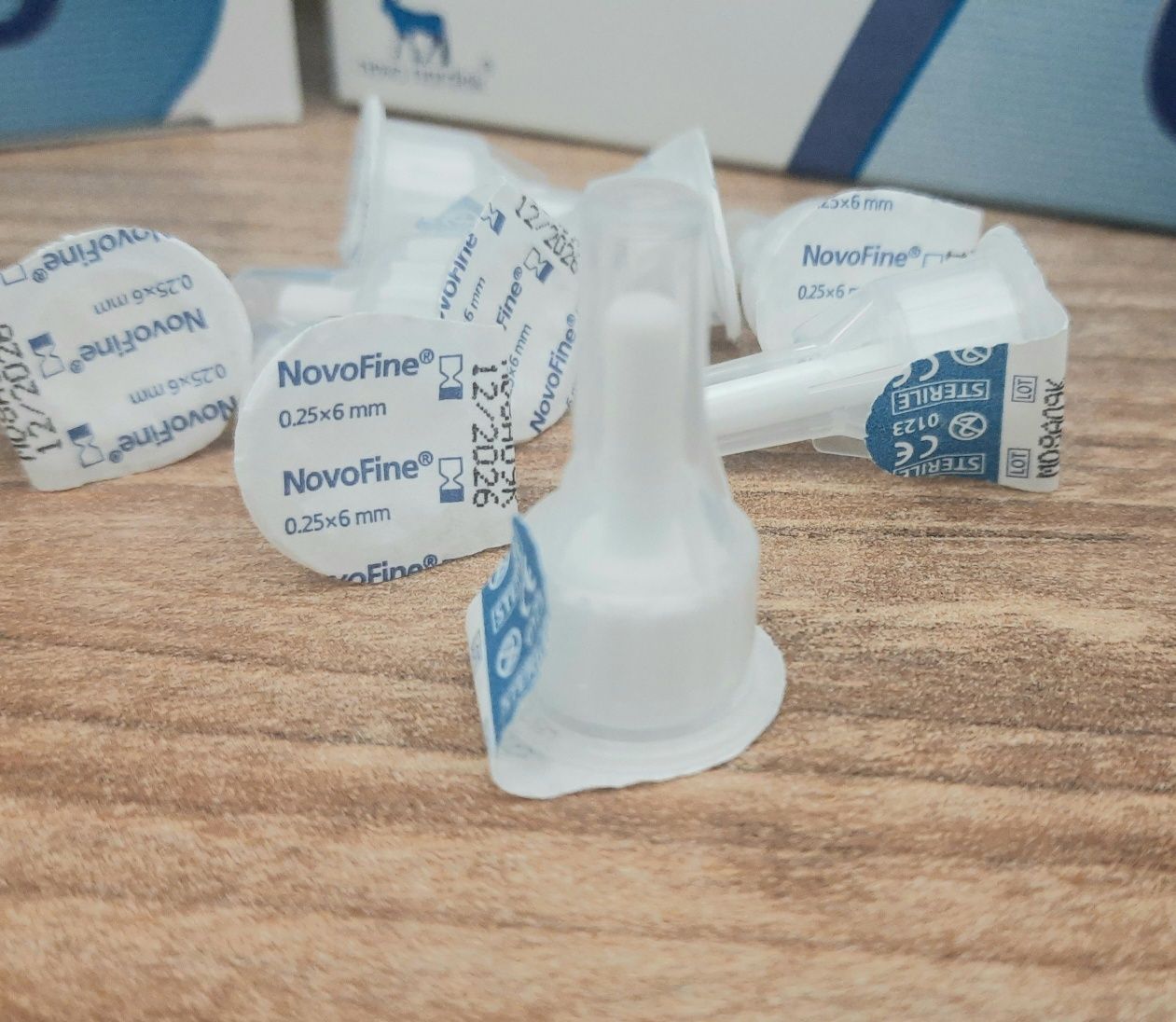 Иглы "NovoFine" 31G 6 мм для шприц-ручек инсулиновых
