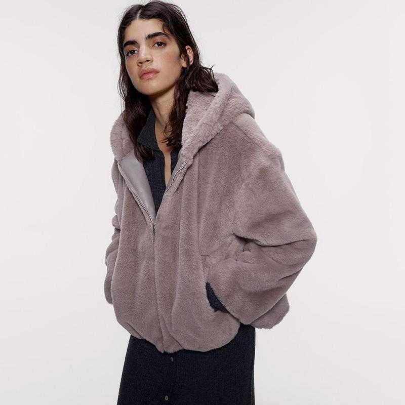 шубка Зара Zara шуба еко