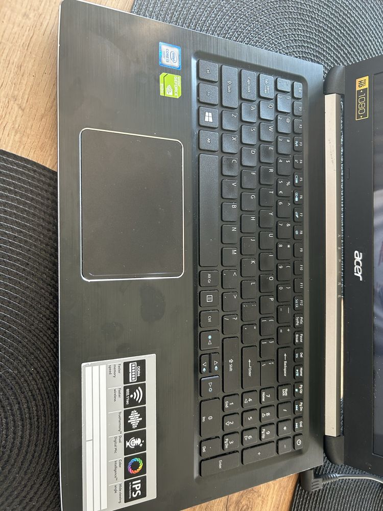 Laptop Acer Aspire N17C4 I3 940mx full HD super stan+ windows