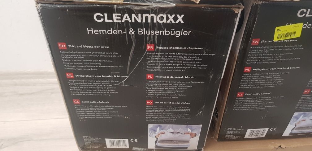 Prasowacz parowy cleanmaxx