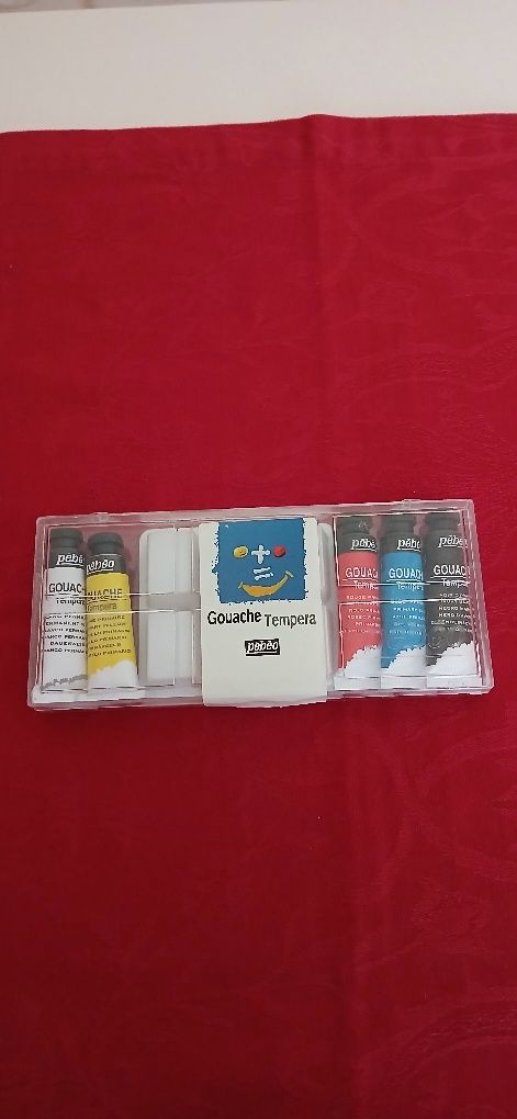 Guaches Tempera Pebeo, novos