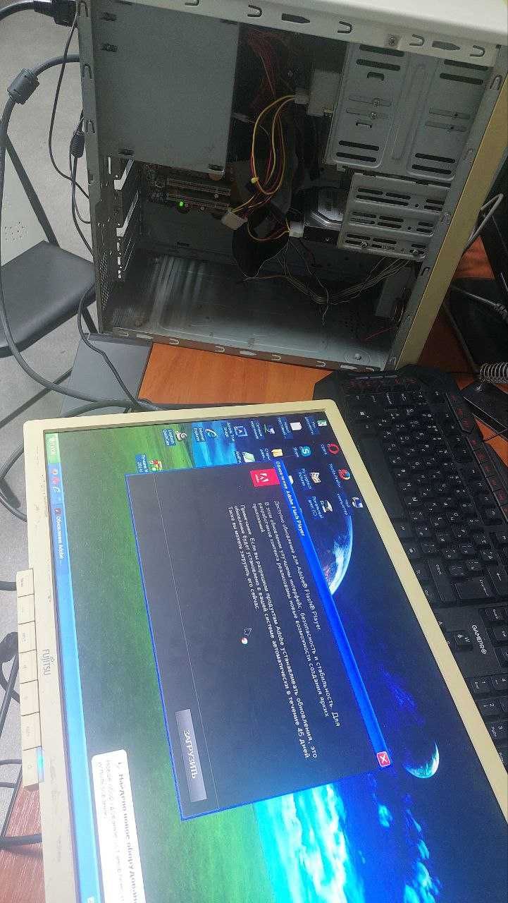 Компьютер ретро Celeron Windows XP HDD 40Gb IDE